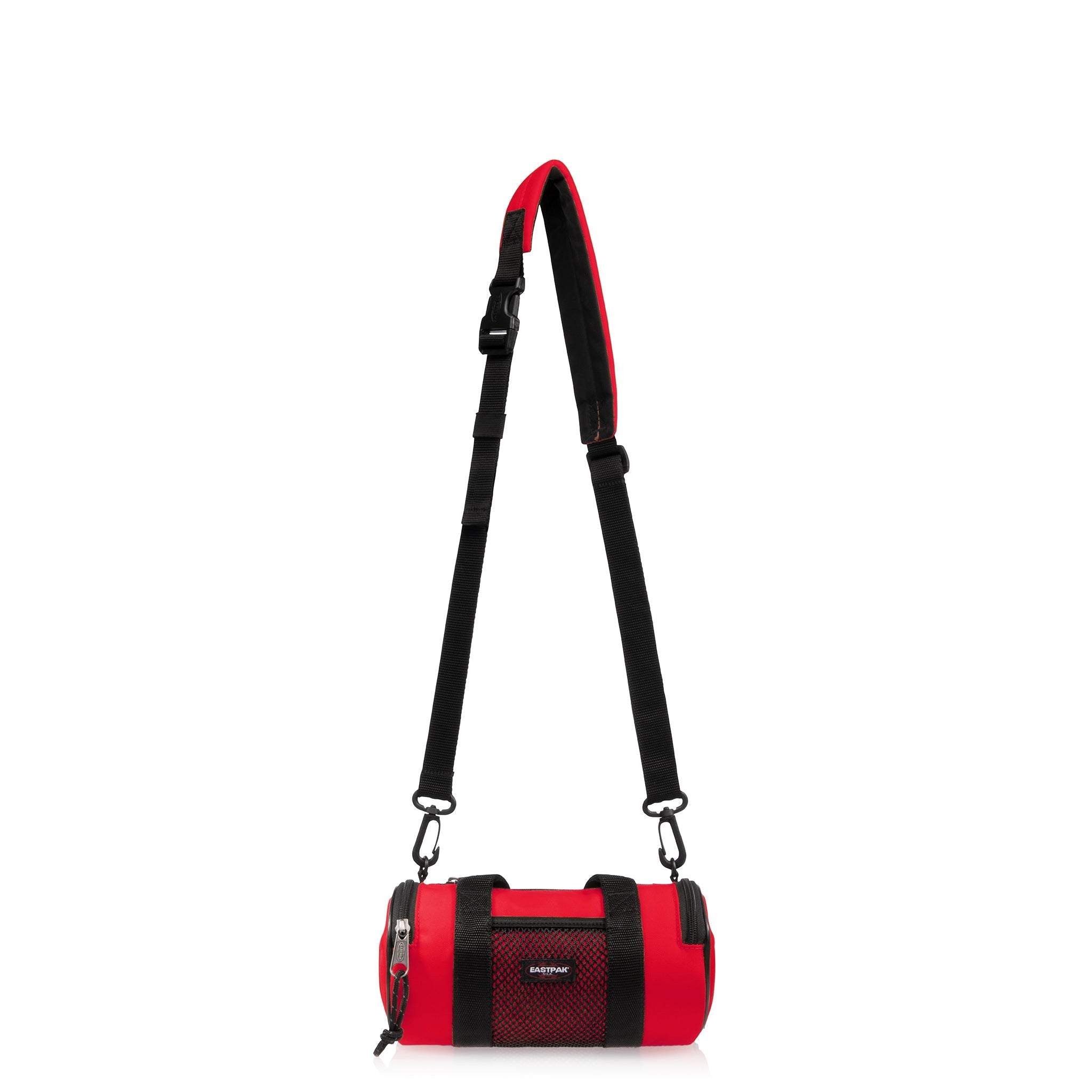 EASTPAK-TELFAR-SMALL-DUFFLE-RED-STRAP
