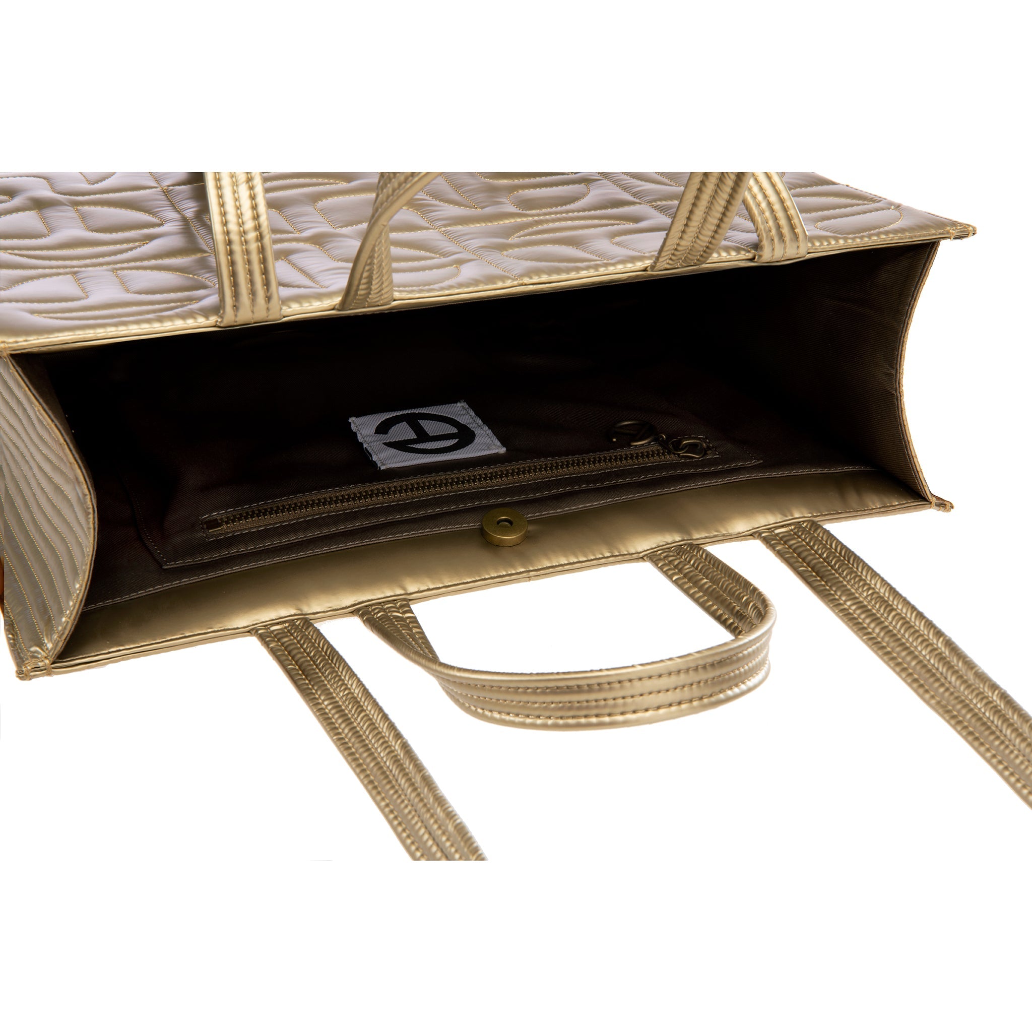 MOOSE-KNUCKLES-TELFAR-QUILTED-MEDIUM-SHOPPER-GOLD-INTERIOR