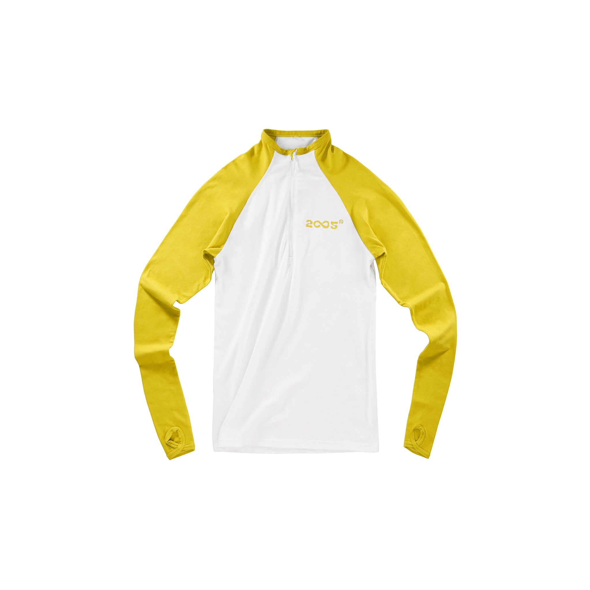 2005 Long Sleeve 3/4 Zip Mockneck