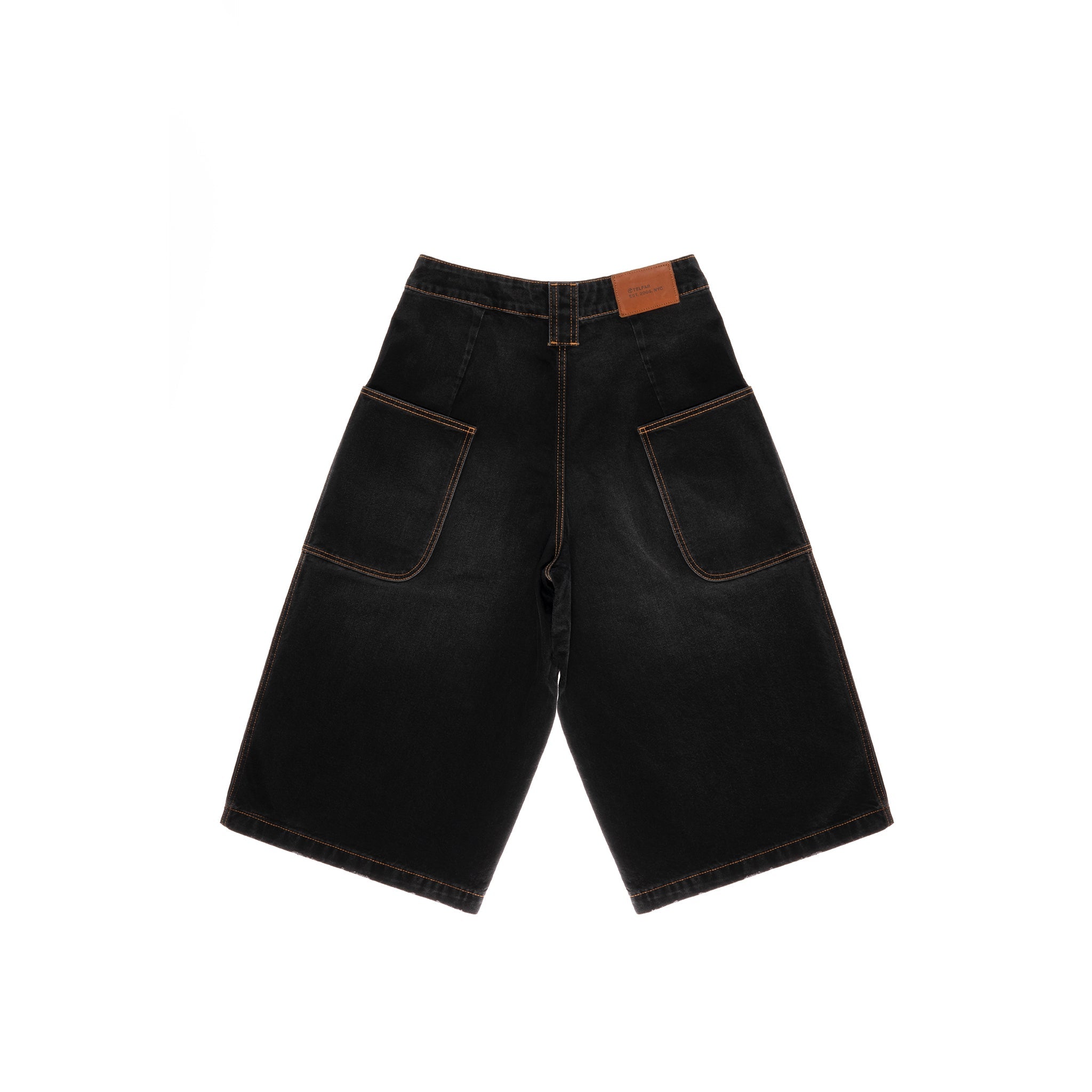 TELFAR-BAGGY-JEAN-SHORT-BLACK-BACK