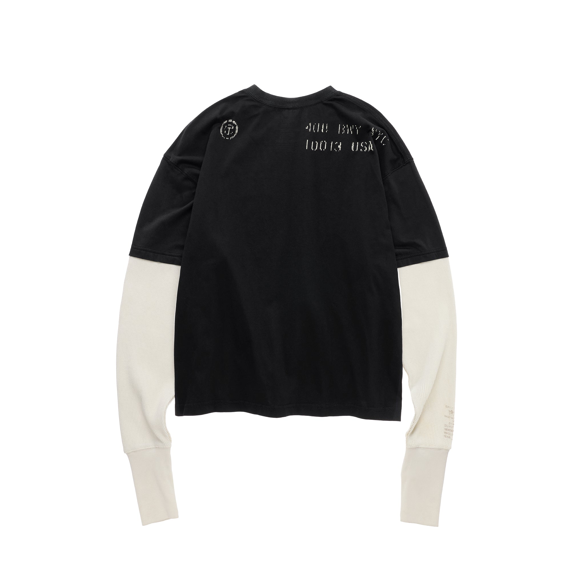 TELFAR-BURNING-FLAG-LS-THERMAL-T-SHIRT-BLACK-CREAM-BACK-3