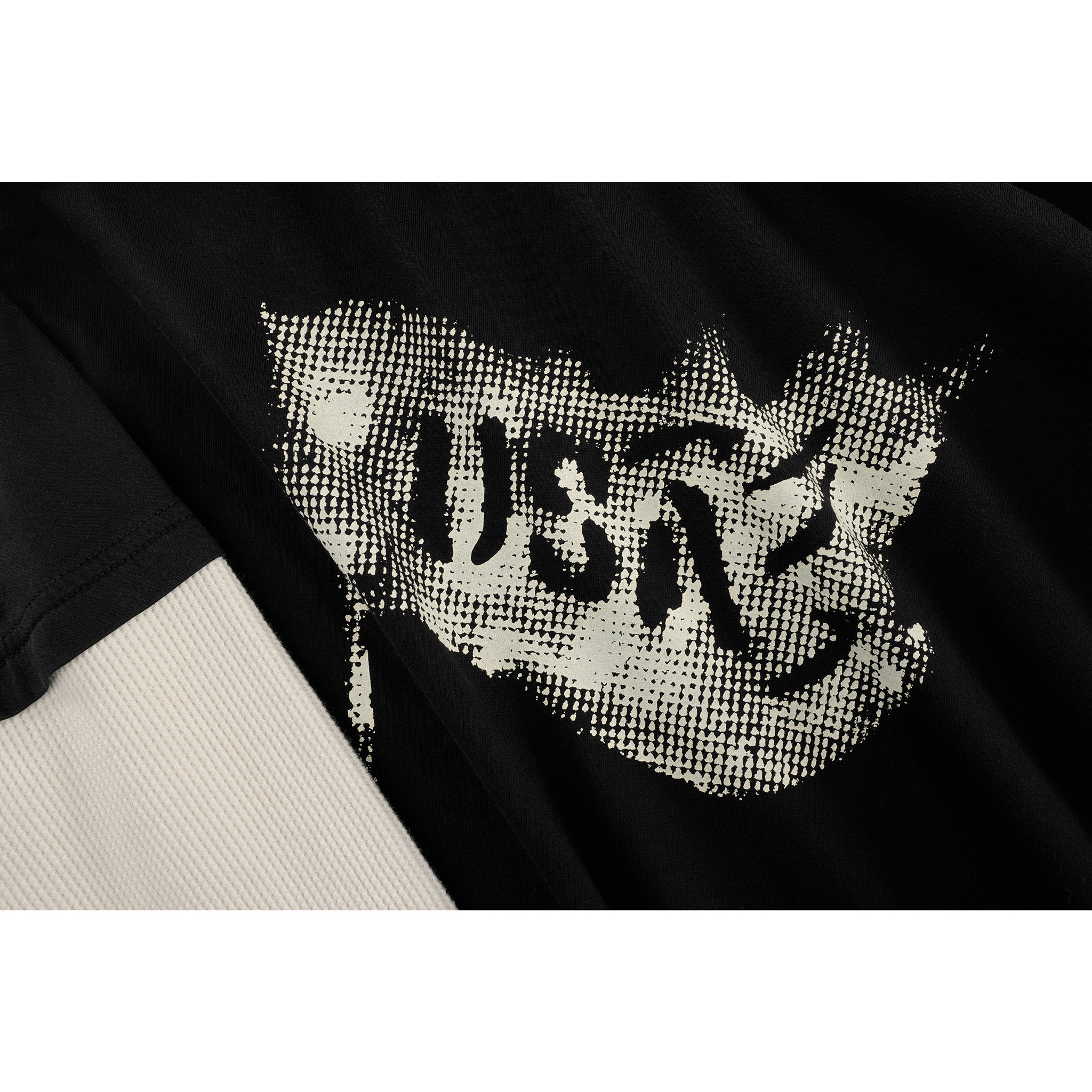 TELFAR-BURNING-FLAG-LS-THERMAL-T-SHIRT-BLACK-CREAM-DETAIL-01-3