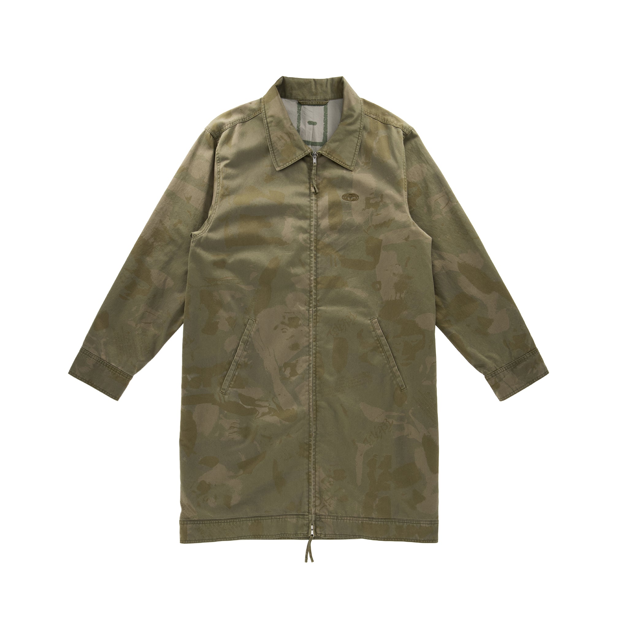 Camo Long Work Jacket