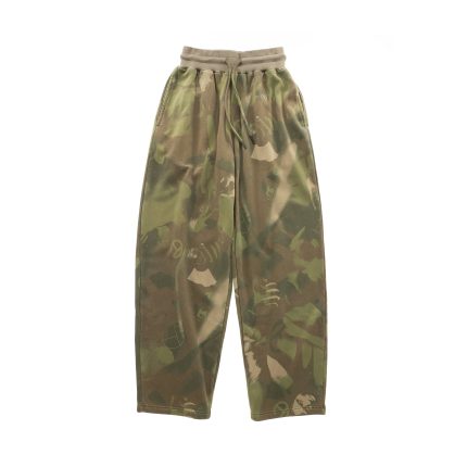 Camo Straight Leg Sweatpant - Jungle
