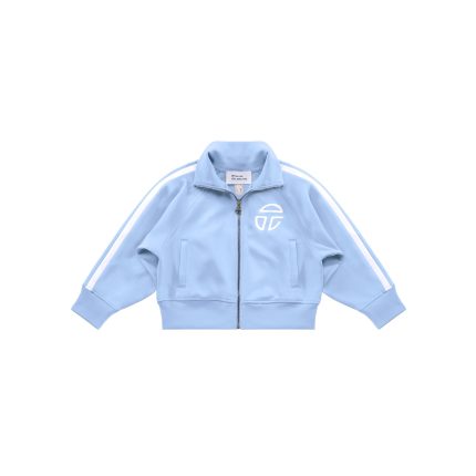 Cropped Track Jacket - Baby Blue