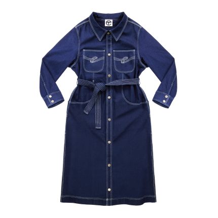 Denim Duster Jacket - Blue