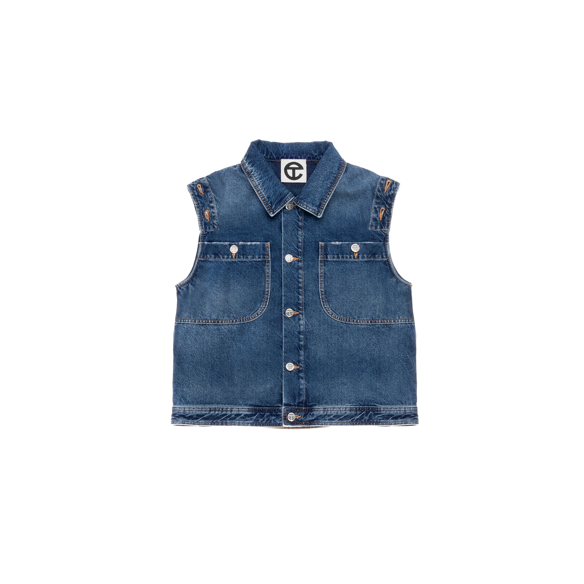 TELFAR-DETATCHABLE-JEAN-JACKET-BLUE-FRONT-SLEEVELESS