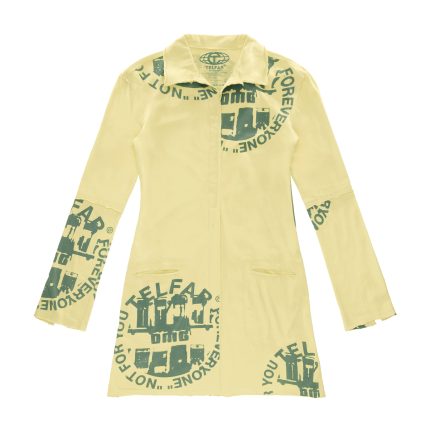 OMG Tall Split Dress Shirt - Lime