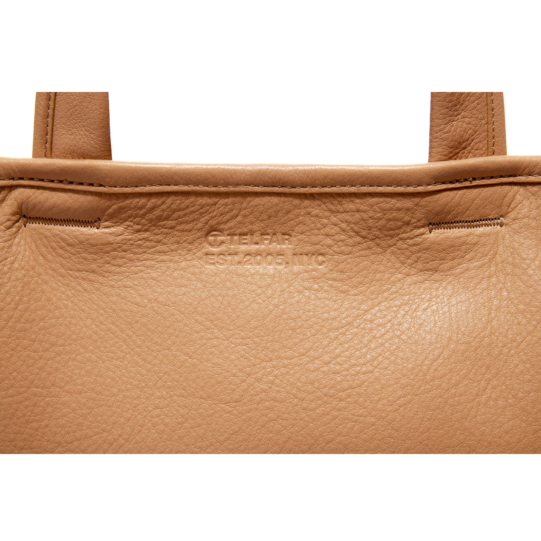 TELFAR-LARGE-CARRY-BAG-DESERT-BACK-LOGO-DETAIL