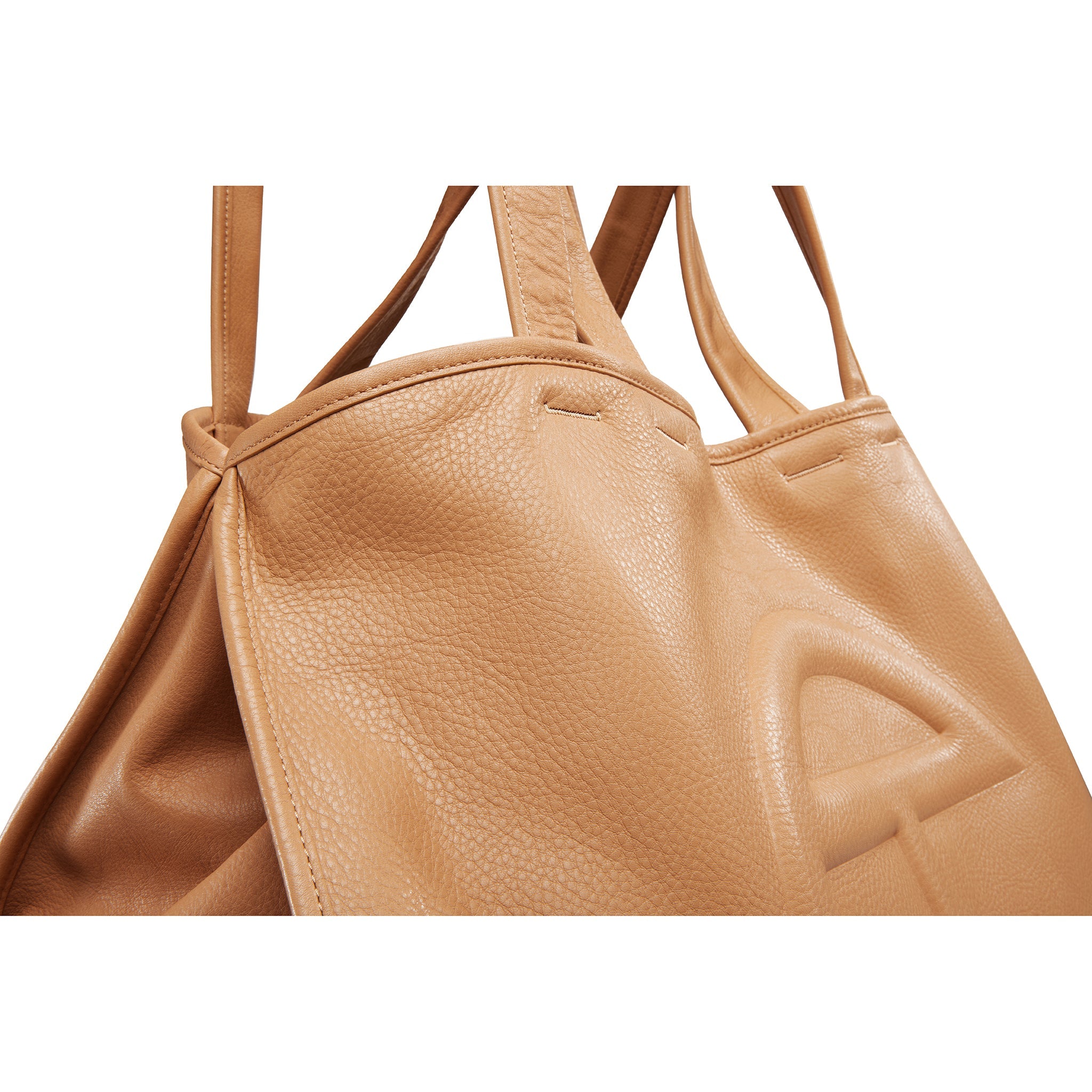 TELFAR-LARGE-CARRY-BAG-DESERT-SNAPPED-DETAIL