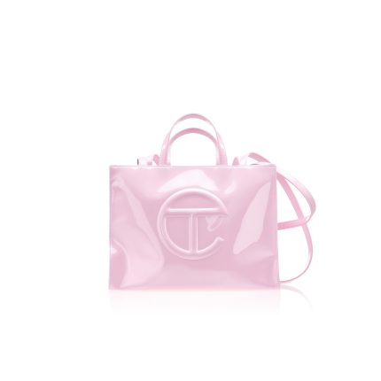 Medium Shopping Bag  | Bubblegum Patent