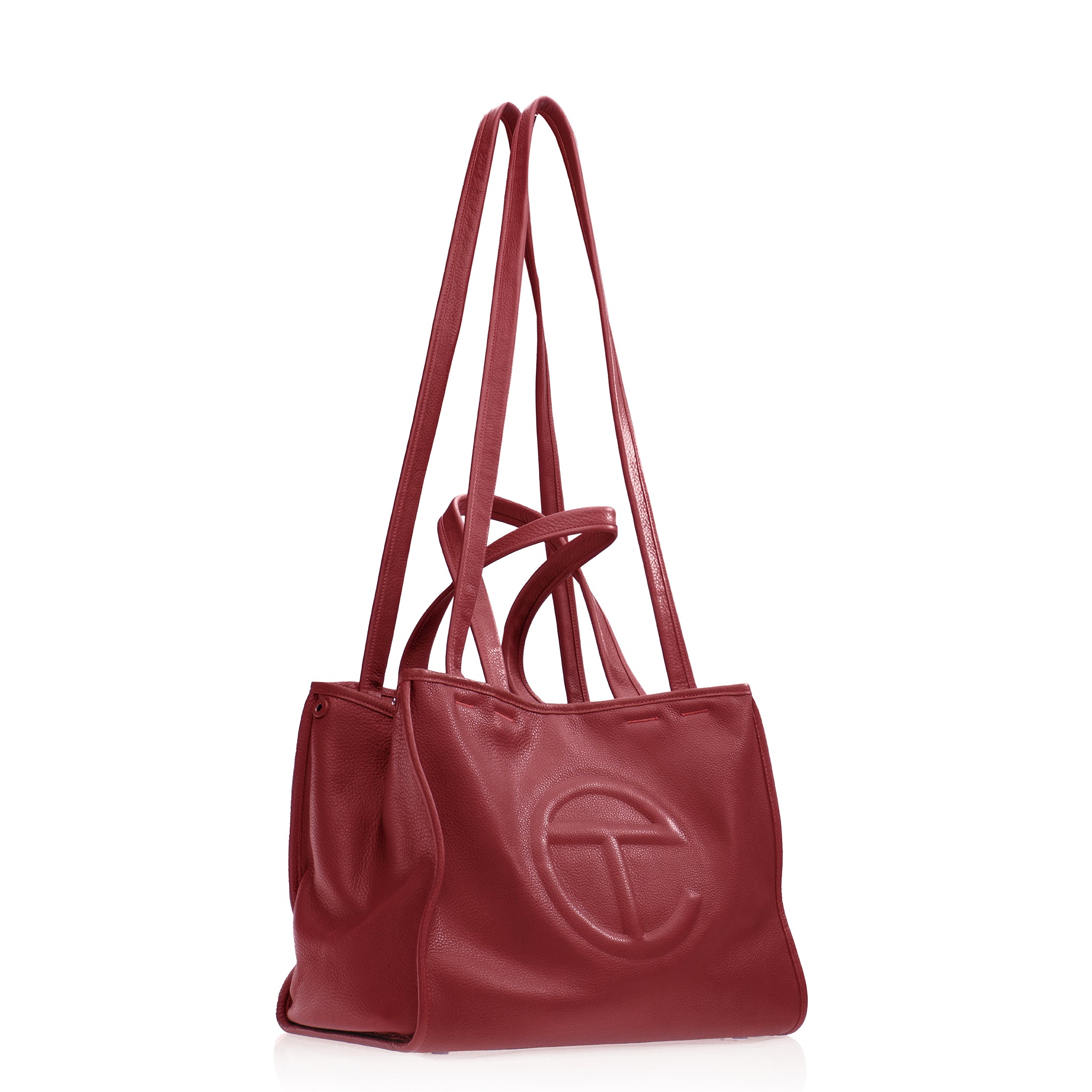TELFAR-MEDIUM-CARRY-BAG-OXBLOOD-STRAP