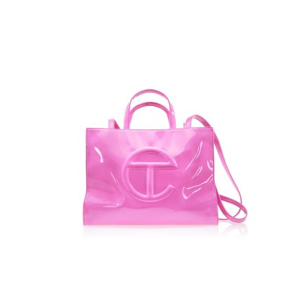Medium Shopping Bag  | Pink Patent