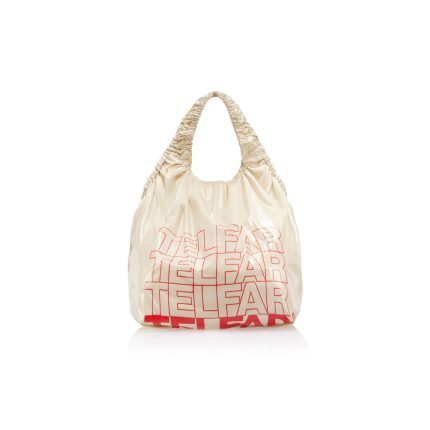 Regular Telfar Plastic Bag  | Nude