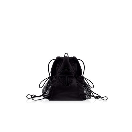Mini String Bag  | Black