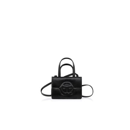 Small Puff Shopper  | Black