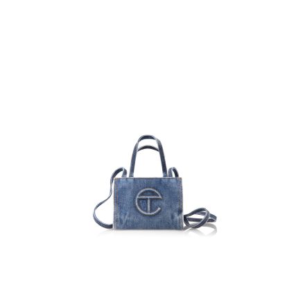 Small Denim Shopper  | Blue