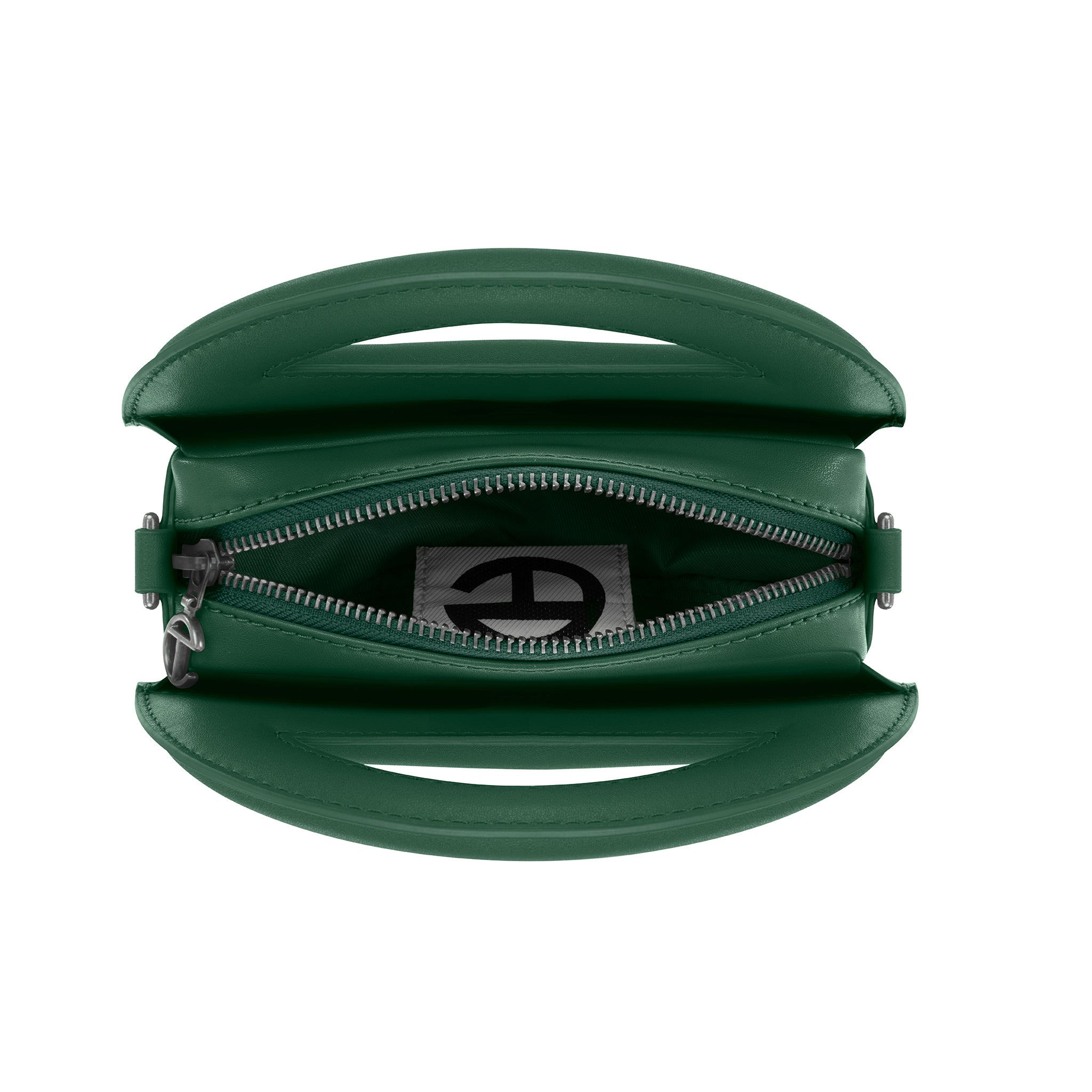 TELFAR-SMALL-CIRCLE-BAG-DARK-OLIVE-INTERIOR
