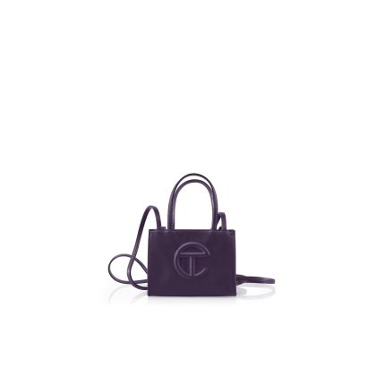 Small Shopping Bag  | Eggplant