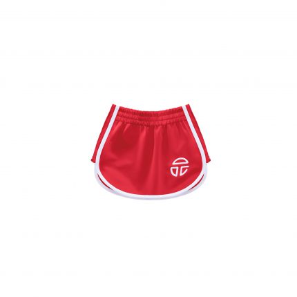 Track Short Skirt - Red