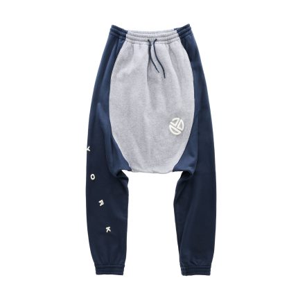 Upside Down Sweatpant - Grey/Navy